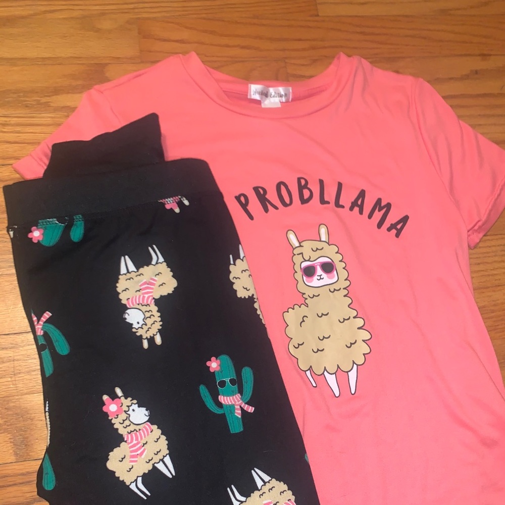llama pajamas